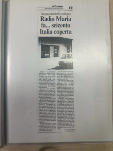 022 Radio Maria fa ... 600 Italia coperta