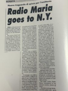 030 Radio Maria goes to NY
