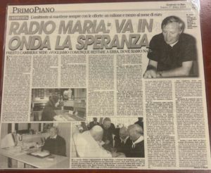 055 Radio Maria va in onda la speranza