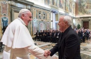 066 Padre Livio con Papa Francesco
