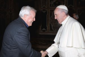 067 Padre Livio con Papa Francesco