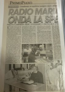 117 La storia di Radio Maria sui giornali