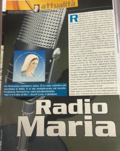 123 La storia di Radio Maria sui giornali