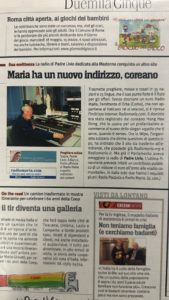 128 Maria ha un nuovo indirizzo, coreano