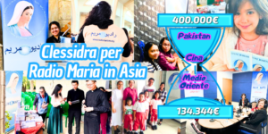 Aggiornamenti Clessidra missionaria per Radio Maria in Asia 19-03- 24