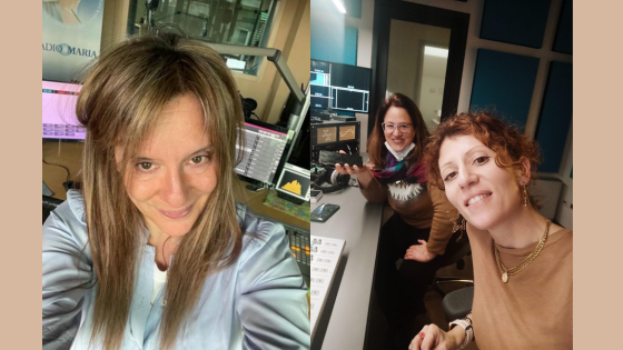 La nostra Robi, Sara di Radio Maria Nazareth e Michela
