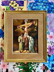 Dipinto crocifissione di Gesù