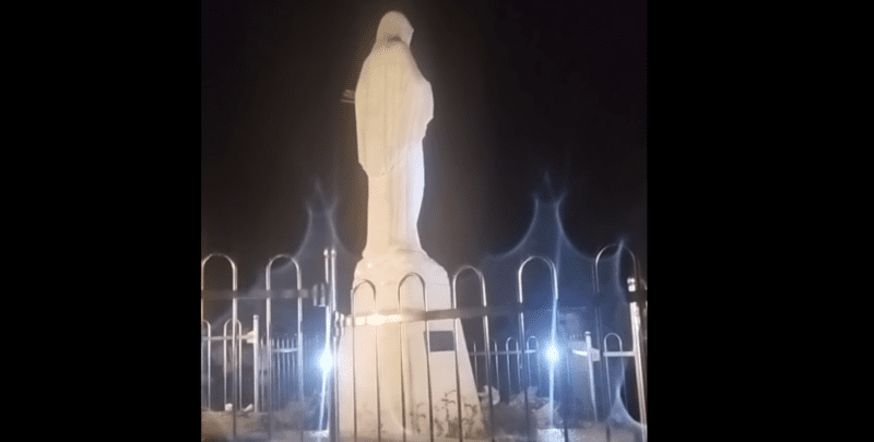 Medjugorje h 5.20 di questa mattina 25/2/24: il Rosario sulla collina delle Apparizioni