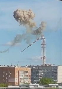 Ucraina colpita torre ripetitori 22-04-2024