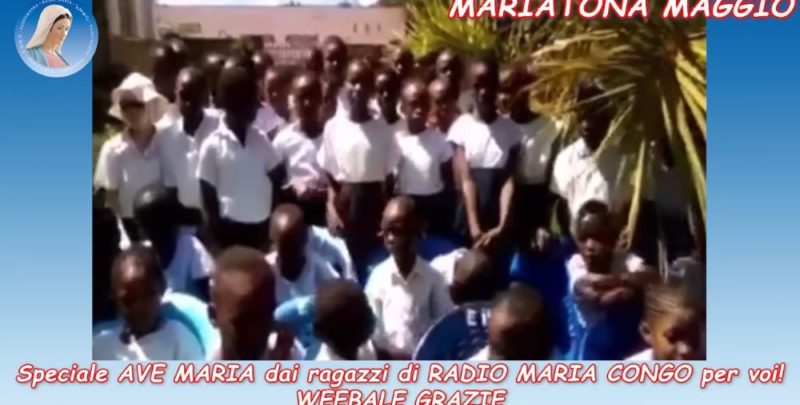Ave maria dai ragazzi di Radio Maria Congo