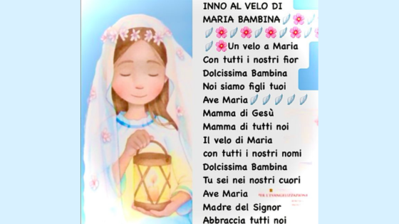 INNO AL VELO DI MARIA BAMBINA