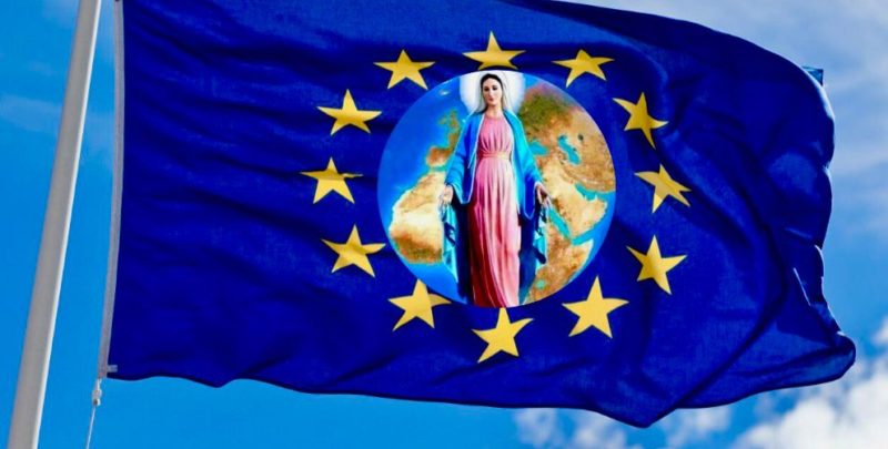 LE DODICI STELLE DELLA BANDIERA EUROPEA UN SIMBOLO DI IDENTITÀ LE ORIGINI,LA STORI
