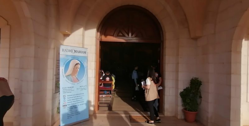 studi mobili Radio Maria in lingua araba