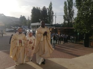 studi mobili Radio Maria in lingua araba