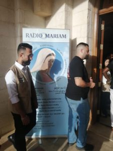 studi mobili Radio Maria in lingua araba