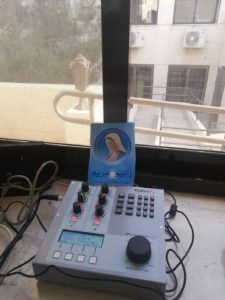 studi mobili Radio Maria in lingua araba