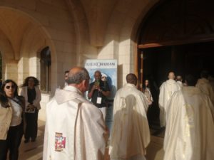 studi mobili Radio Maria in lingua araba