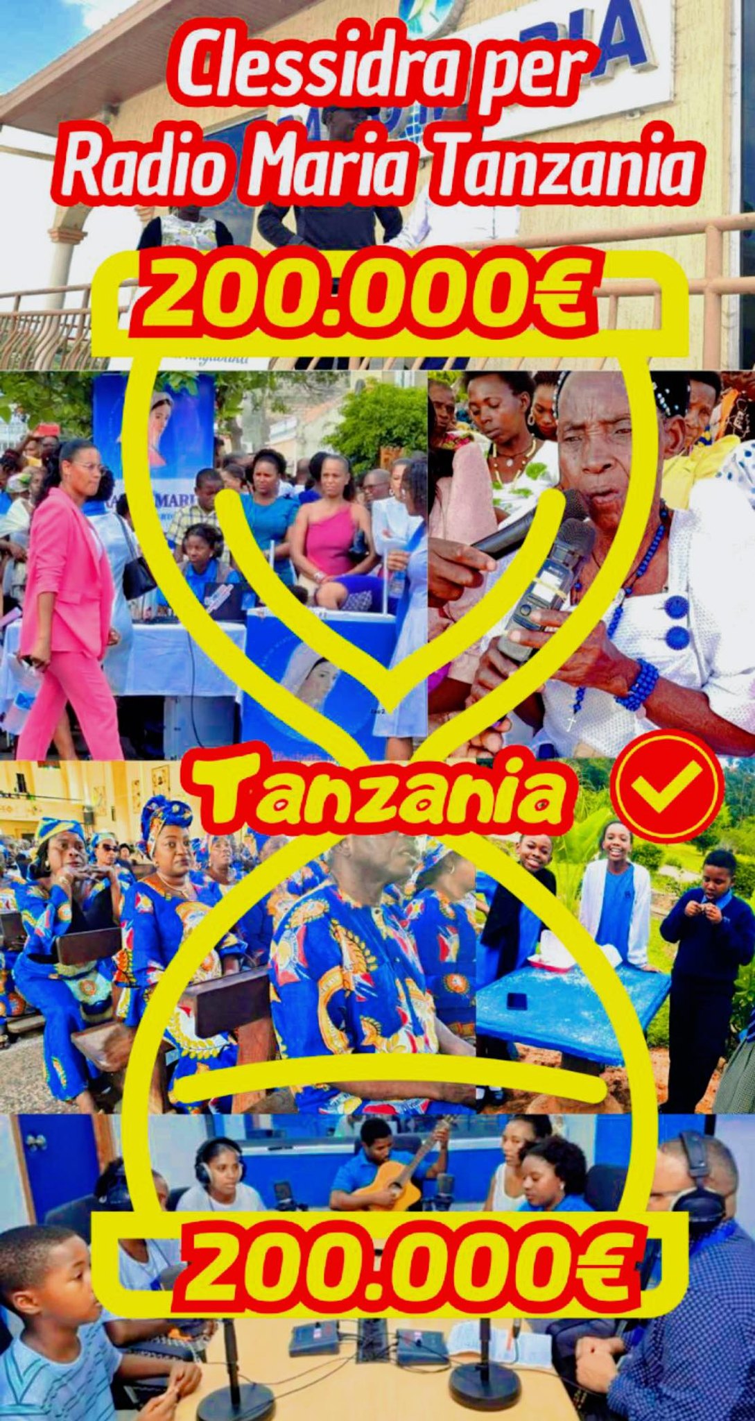 Clessidra Missionaria Radio Maria Tanzania 2024