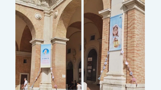Radio Maria Il velo di Maria Bambina Santa Casa di Loreto