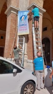 Santa Casa di Loreto: i nostri volontari all’opera preparazione in corso per il Velo di Maria Bambina