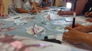 Santa Casa di Loreto: i nostri volontari all’opera preparazione in corso per il Velo di Maria Bambina