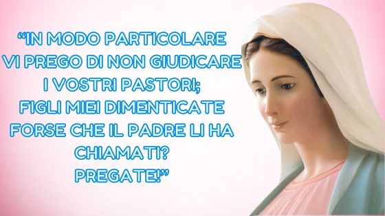 6.I MESSAGGI DELLA REGINA DELLA PACE AI PASTORI