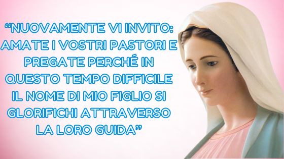 23.I MESSAGGI DELLA REGINA DELLA PACE AI PASTORI
