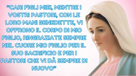 33.I MESSAGGI DELLA REGINA DELLA PACE AI PASTORI