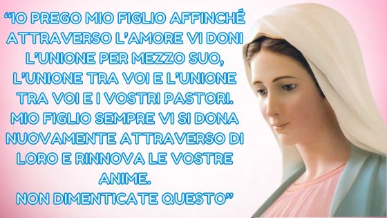 34.I MESSAGGI DELLA REGINA DELLA PACE AI PASTORI