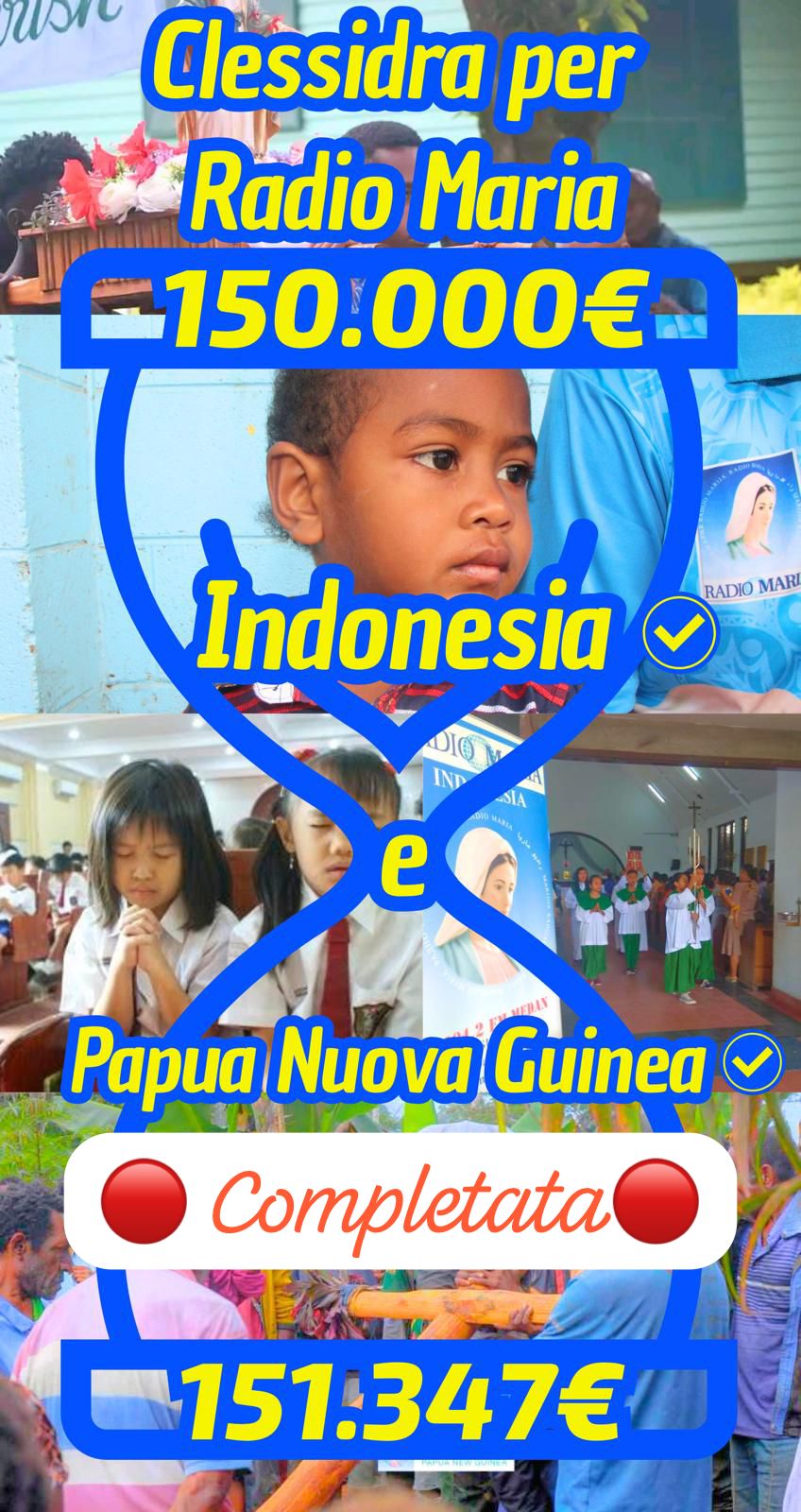 Clessidra RM Indonesia e Papua Nuova Guinea (Novembre 2025)