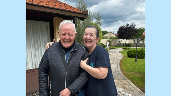 Padre Livio con Vicka