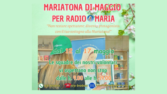 Mariatona per Radio Maria