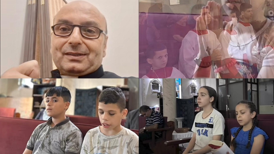 Da Gaza ai nostri microfoni padre Romanelli