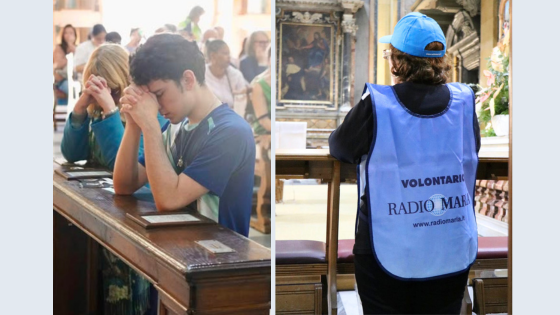 Giubileo della spiritualità mariana volontario Radio Maria