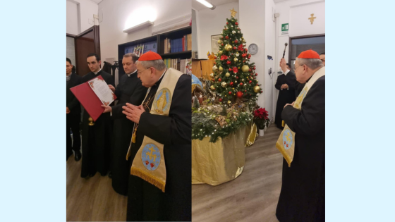 BENEDIZIONE DEL CARDINALE BURKE