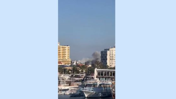 da Radio Maria Libano: bombardamento dal porto di Tiro (Libano)