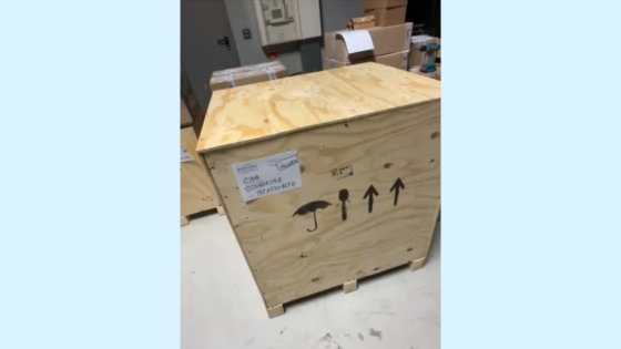 Materiale in partenza