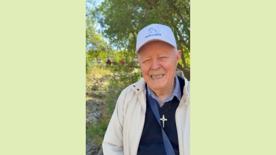 P. Livio alla Croce Blu Medjugorje