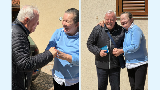 P. Livio con Vicka di Medjugorje 23 Maggio 2026