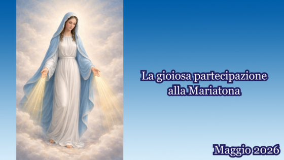 La gioiosa partecipazione alla Mariatona