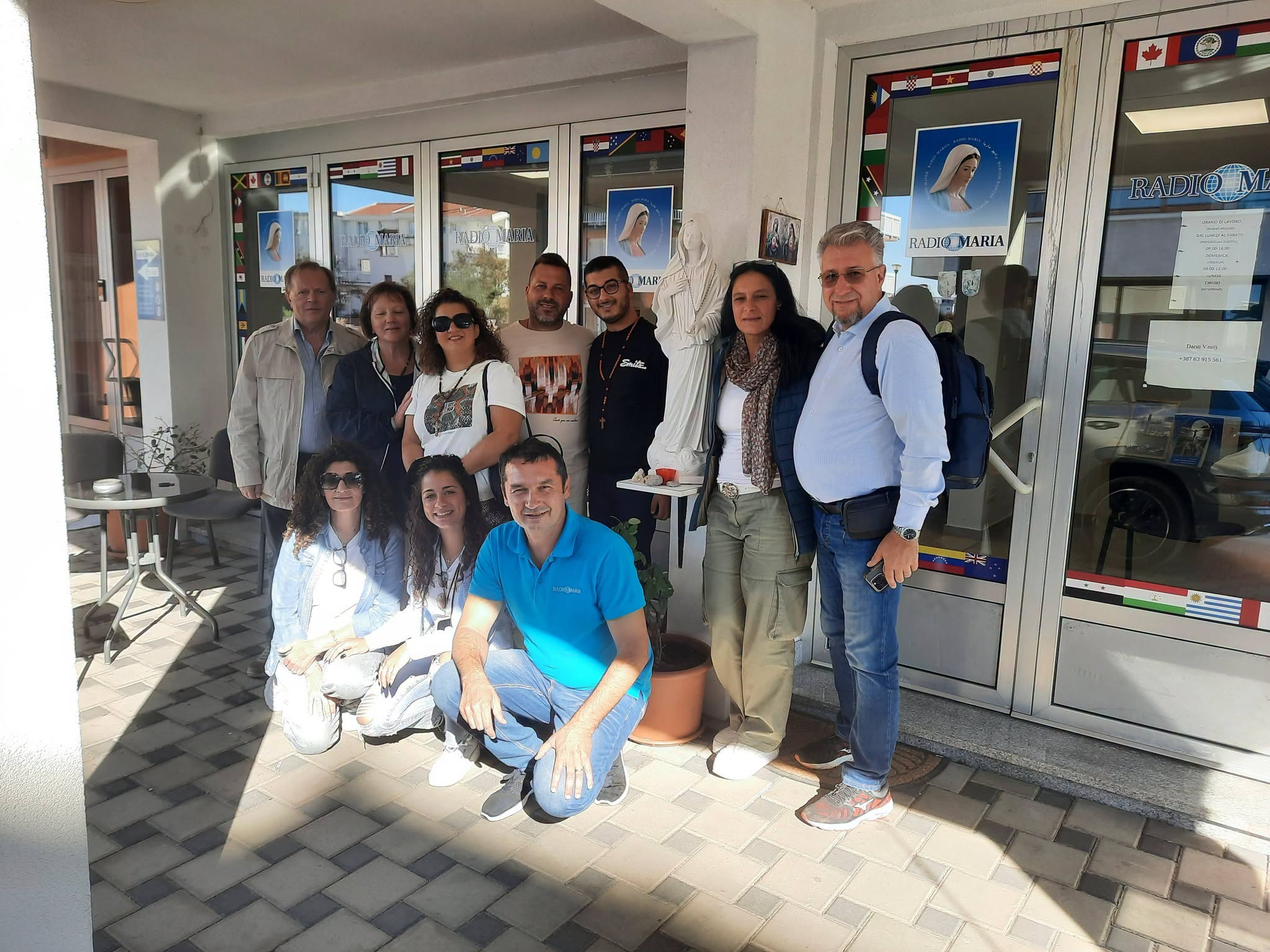 🇮🇹 Un caro saluto dalla nostra sede di Radio Maria Međugorje