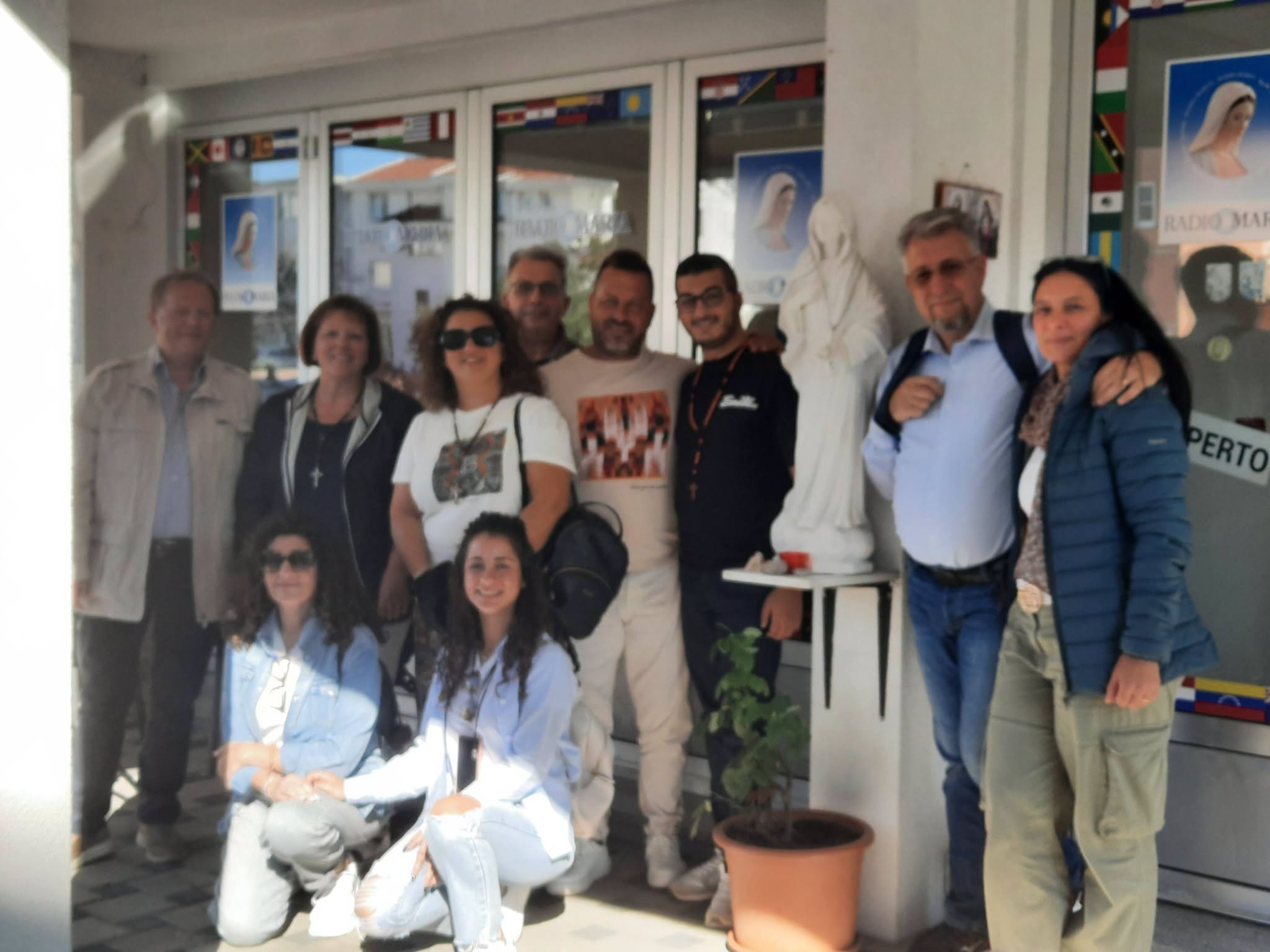 🇮🇹 Un caro saluto dalla nostra sede di Radio Maria Međugorje