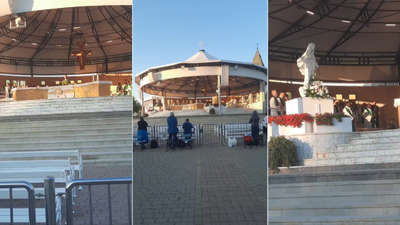 🕊️ La Santa Messa a Medjugorje 🙏