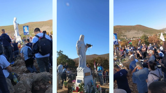 🙏💙 COLLINA DELLE APPARIZIONI – MEDJUGORJE