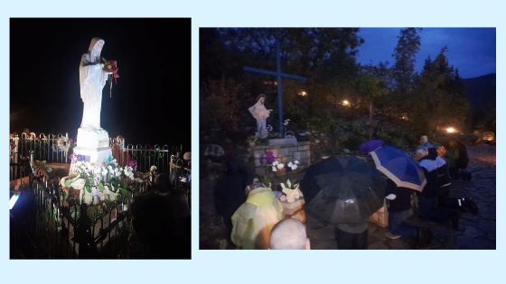 L’alba a Medjugorje…