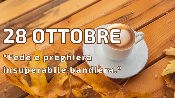 28.10 IL CAFFEINO QUOTIDIANO DI P. LIVIO