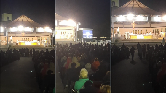 🤍🙏 Medjugorje, ai piedi della Madonna.